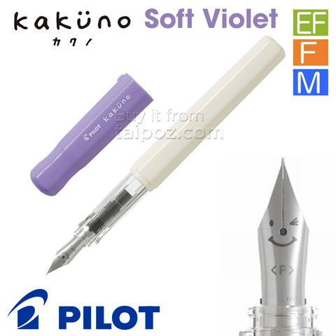 Bút máy Pilot Kakuno - màu Soft Violet