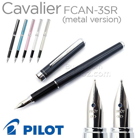 Bút máy Pilot Cavalier metallic - nhiều màu