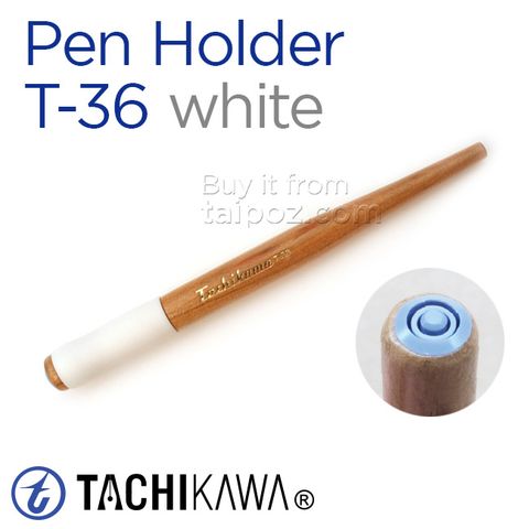 Cán bút Tachikawa T-36, White