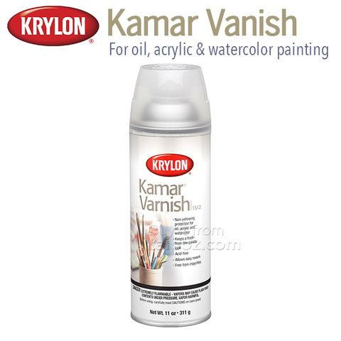 Vecni dạng xịt bảo vệ tranh Krylon Kamar Vanish