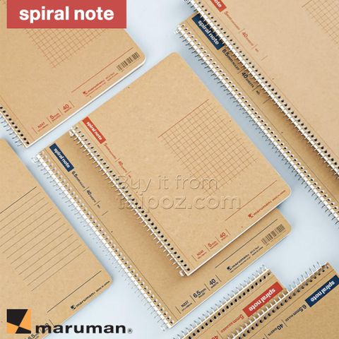 Sổ tay gáy lò xo Maruman Spiral Note Basic