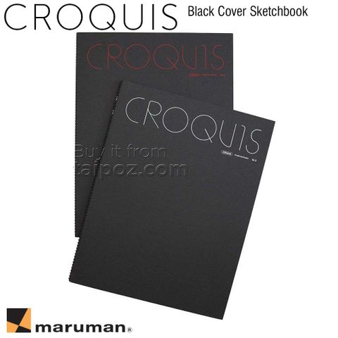 Sổ phác thảo Maruman Croquis Book - bìa đen