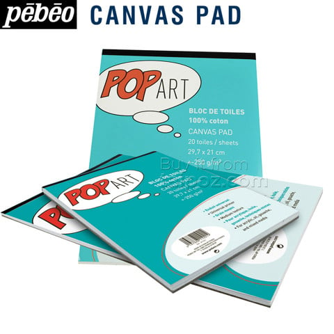 Canvas dạng tập Pebeo Pop Art Canvas Pad