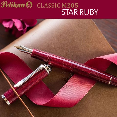 Bút máy Pelikan M205 Star Ruby