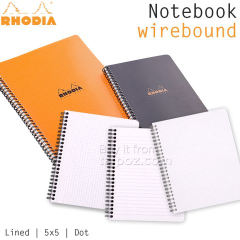 Sổ Rhodia Notebook gáy lò xo