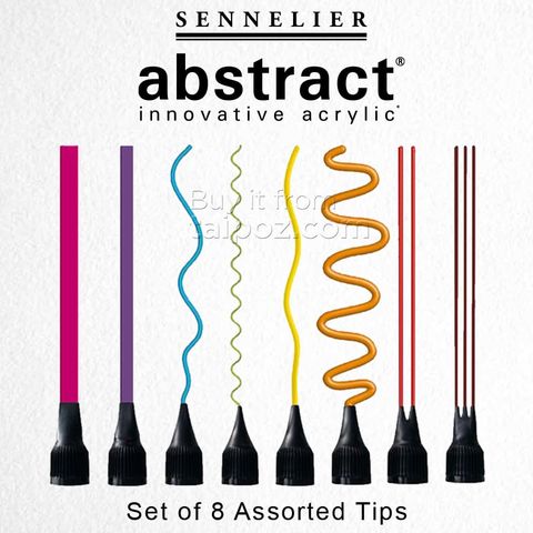 Đầu vẽ nét Sennelier Abstract bộ 8 loại