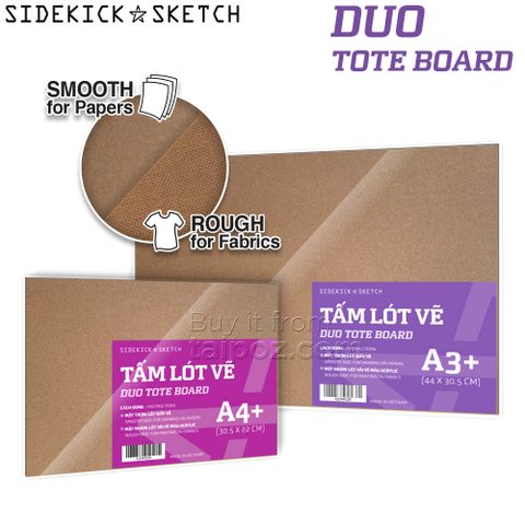 Tấm lót vẽ 02 chức năng Sidekick Sketch Duo Tote Board