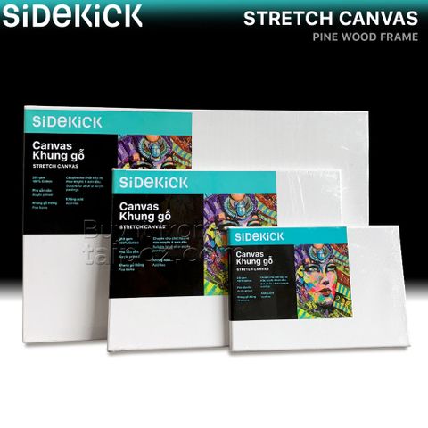 Canvas căng khung gỗ Sidekick Stretch Canvas
