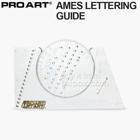 Thước kẻ dòng chữ Pro Art Ames Lettering Guide