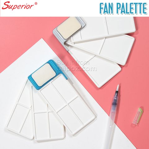 Palette pha màu tiện dụng dạng gập Superior