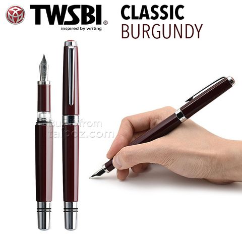 Bút máy TWSBI Classic - Burgundy