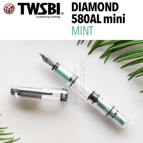 Bút máy TWSBI Diamond Mini AL - Mint Blue