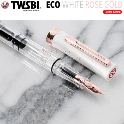 Bút máy TWSBI Eco, White Rose Gold