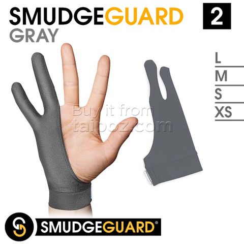 Găng tay họa sĩ SmudgeGuard, loại 2 ngón - Modern Gray