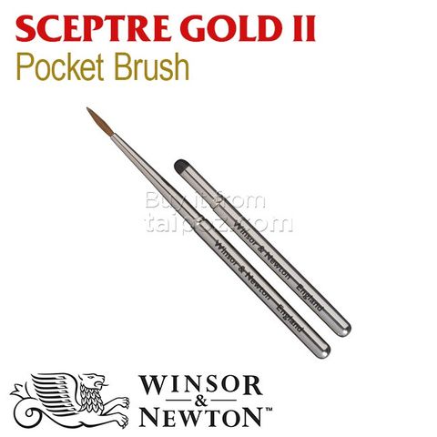 Cọ màu nước W&N Sceptre Gold II - cọ pocket