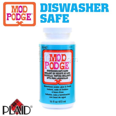 Keo đa dụng Mod Podge, Dishwasher-safe