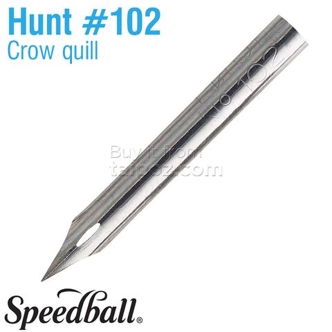 Ngòi Speedball no. 102 (Crow Quill)