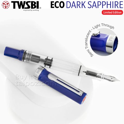 Bút máy TWSBI Eco, Dark Sapphire