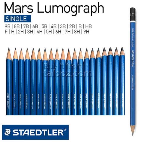 Bút chì Staedtler Mars Lumograph, chì lẻ