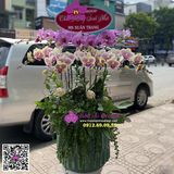  Bình hoa lan mix màu LHD-658 