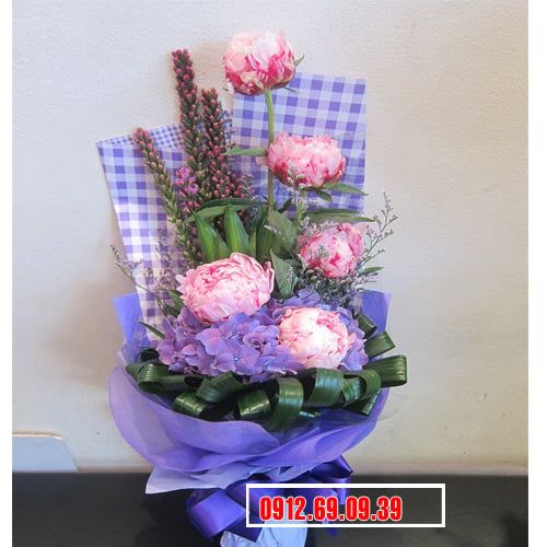 Hoa bó sang trọng tặng sinh nhật HB-66