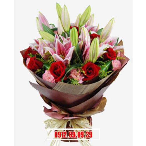  Bó hoa lily tặng người yêu HB-01 