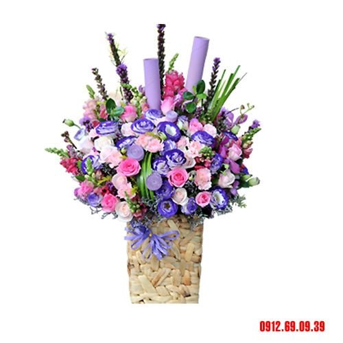 Lãng hoa tươi mừng đại lễ vu lang báo hiếu GHT-10