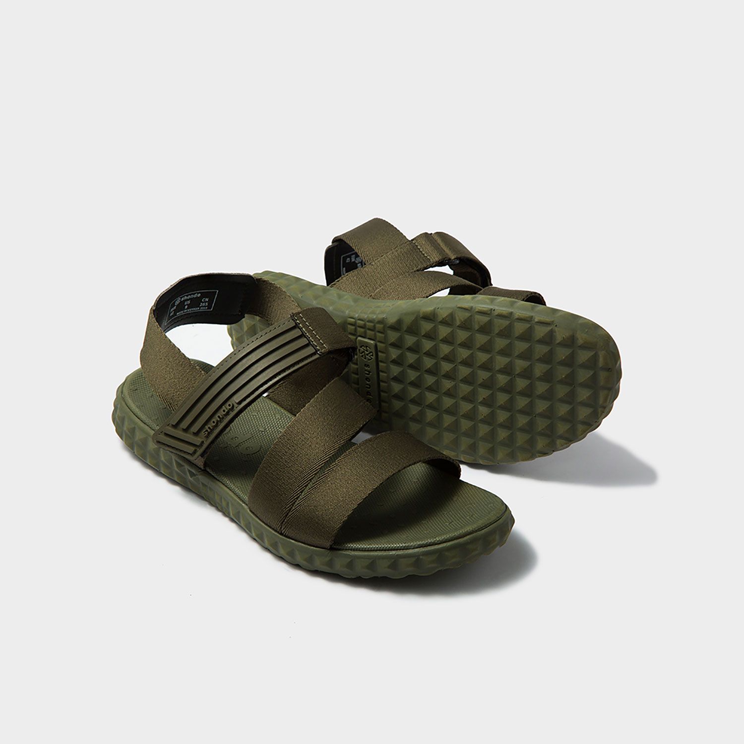 Sandals F6 xanh rêu full F6M205