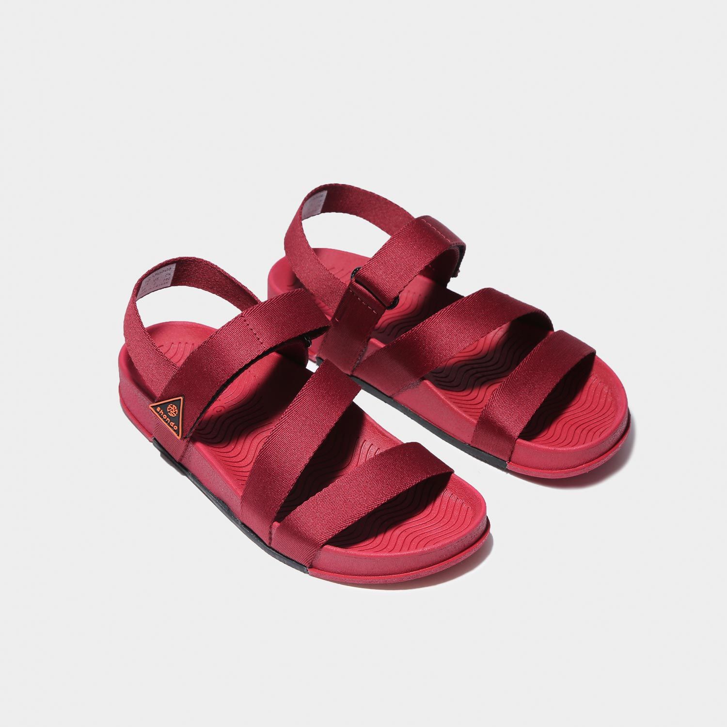 Sandals SHONDO CLASSIC đỏ đô full SHM204