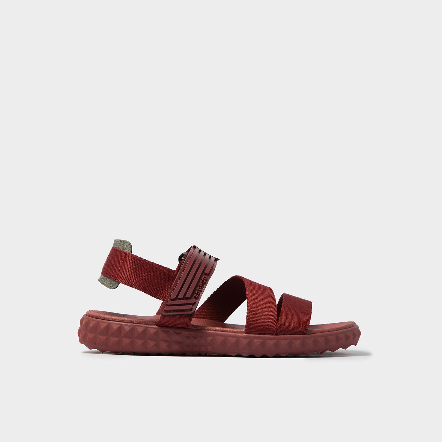 Sandals F6 đỏ rượu full F6M204