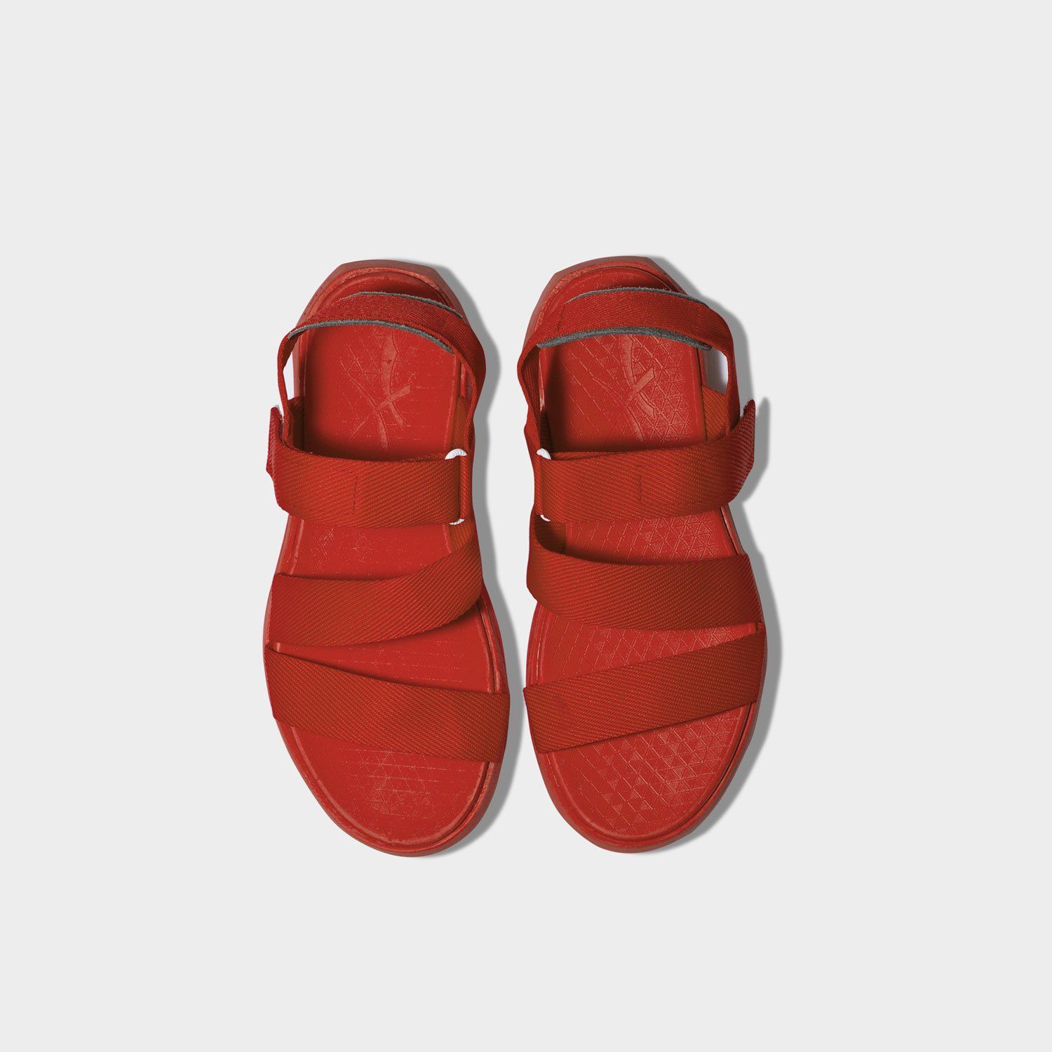 Sandals F5 đỏ full chéo F5M006