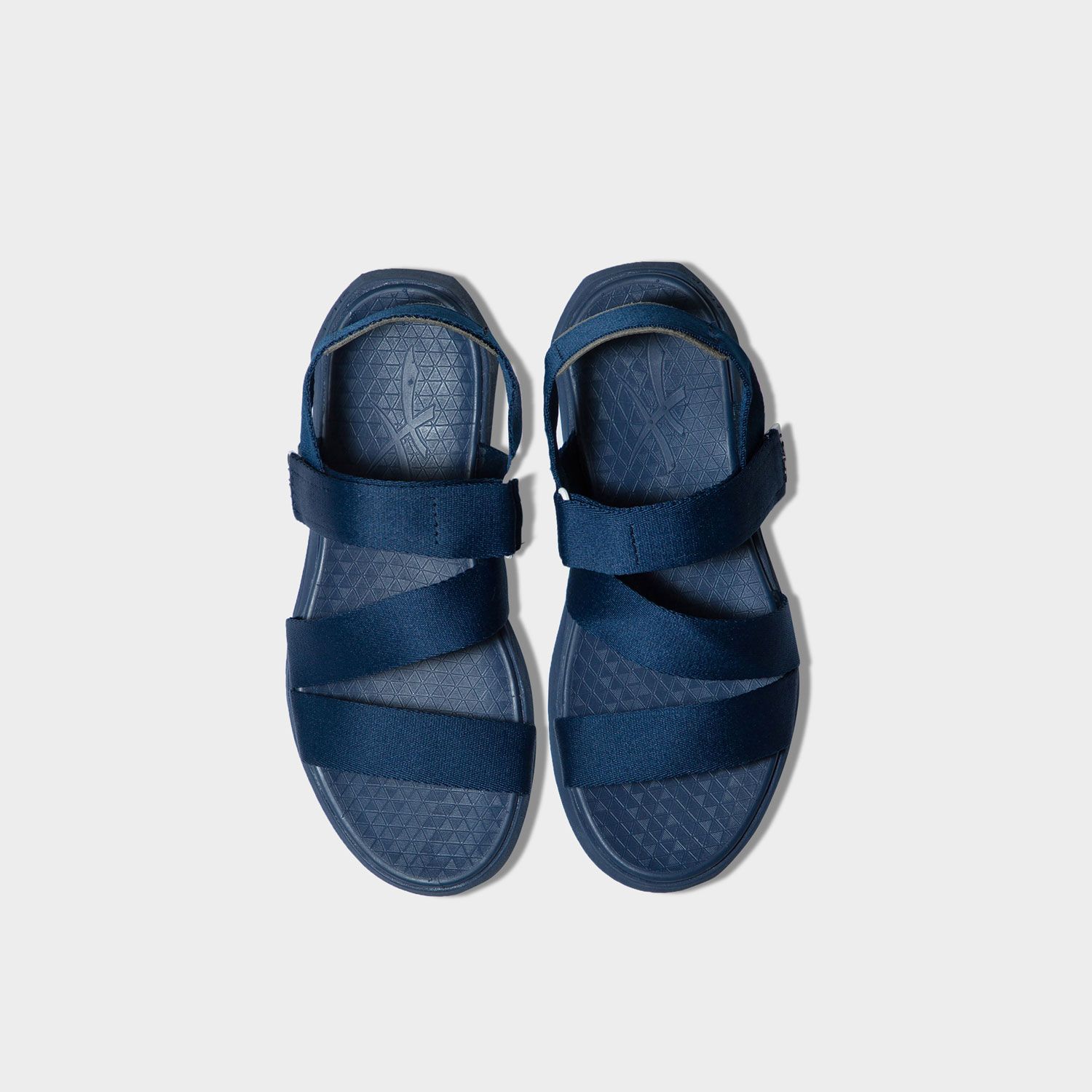 Sandals F5 xanh đen full chéo F5M003