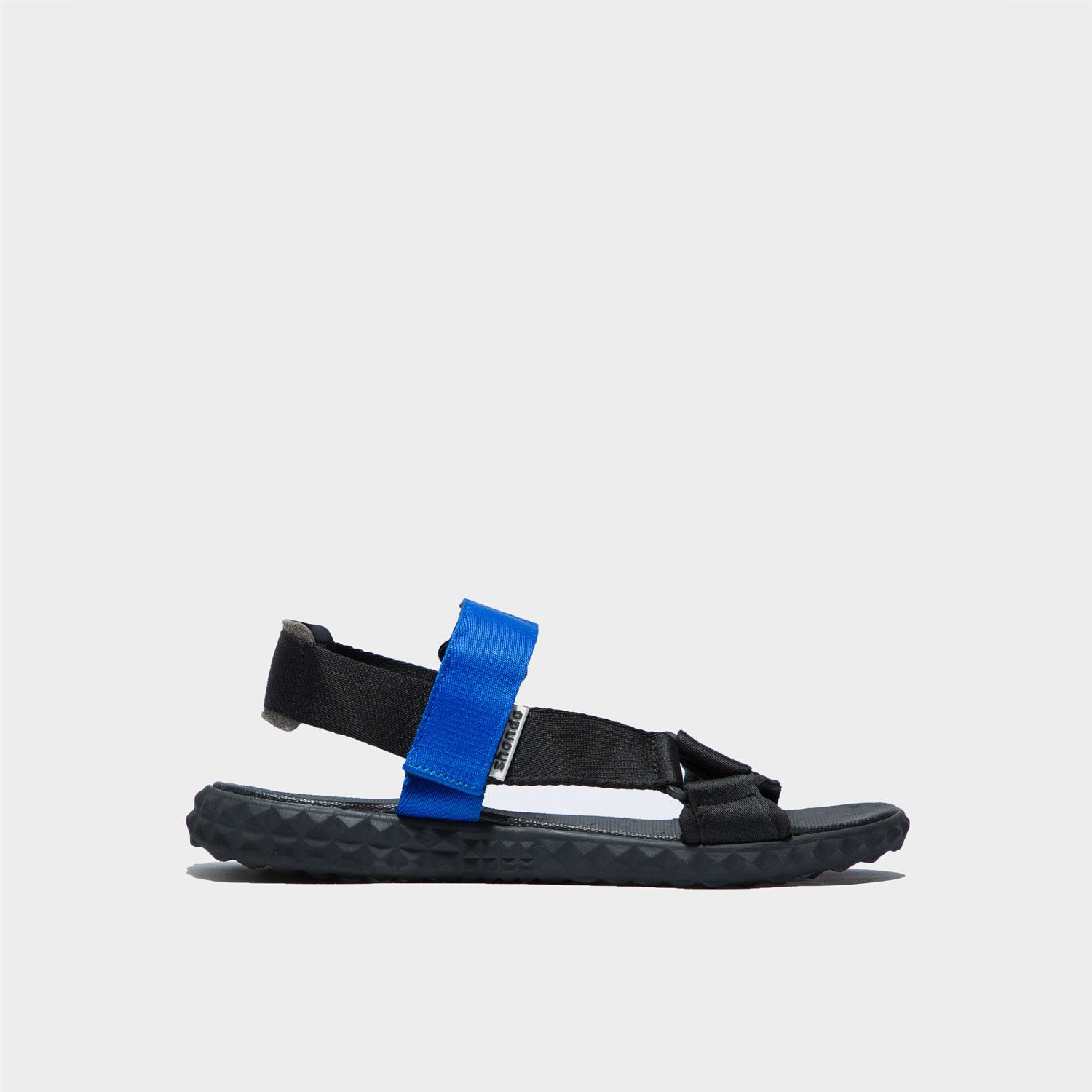 Sandals F6 đen xanh dương tam giác F6T304