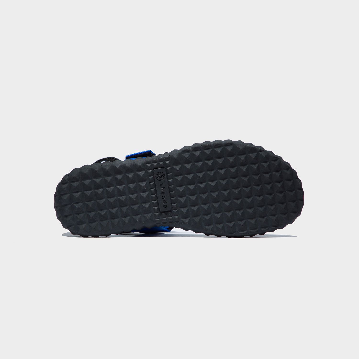 Sandals F6 đen xanh dương tam giác F6T304
