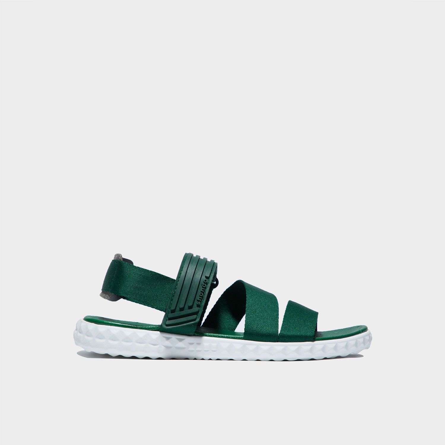Sandals F6 xanh lá full đế trắng F6M002