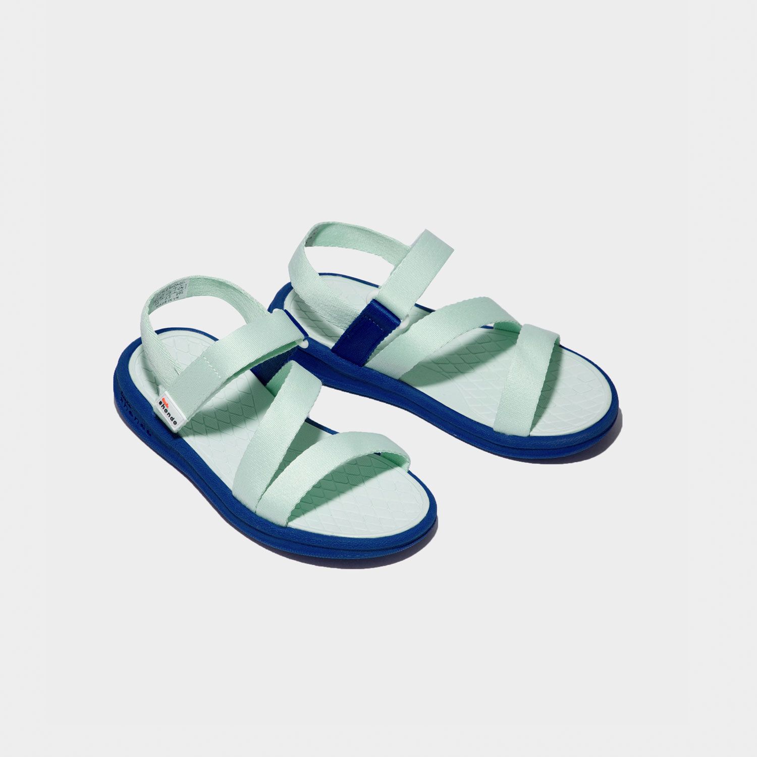 Sandals kids xanh mint full LSM007