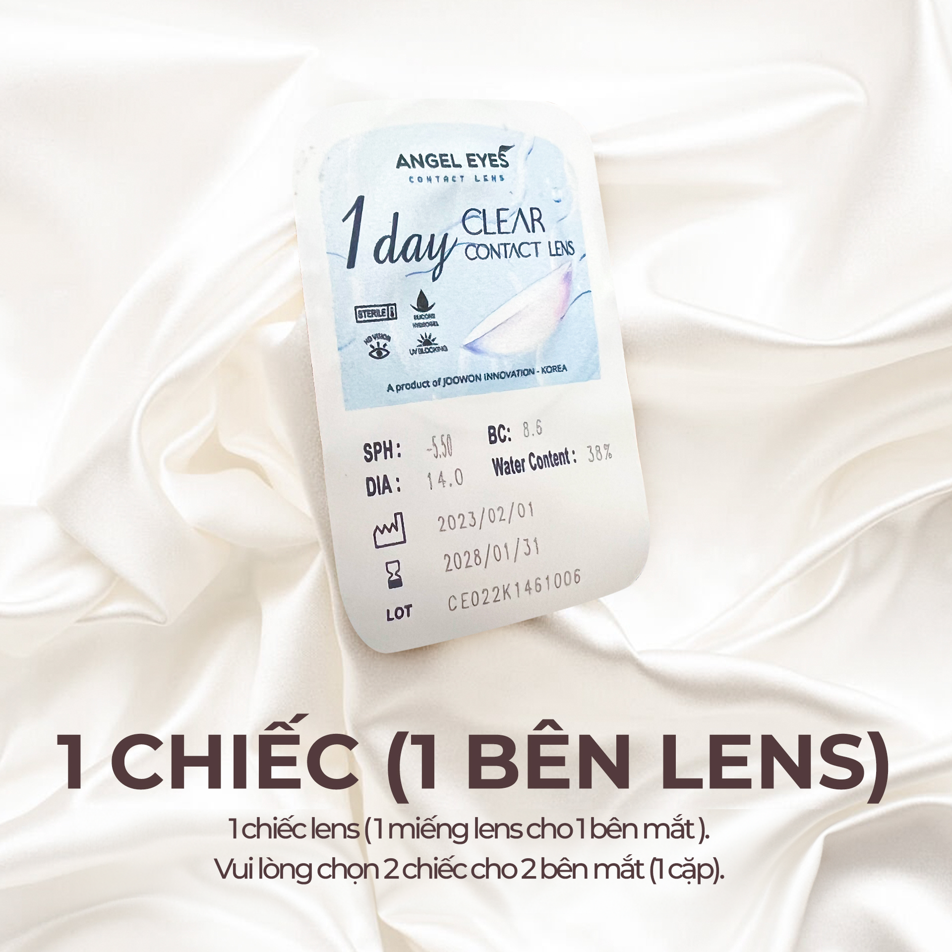 TRANSPARENT 1-DAY LENS | COLORLESS 1-DAY CONTACT LENS AGAINST BLUE LIGHT
