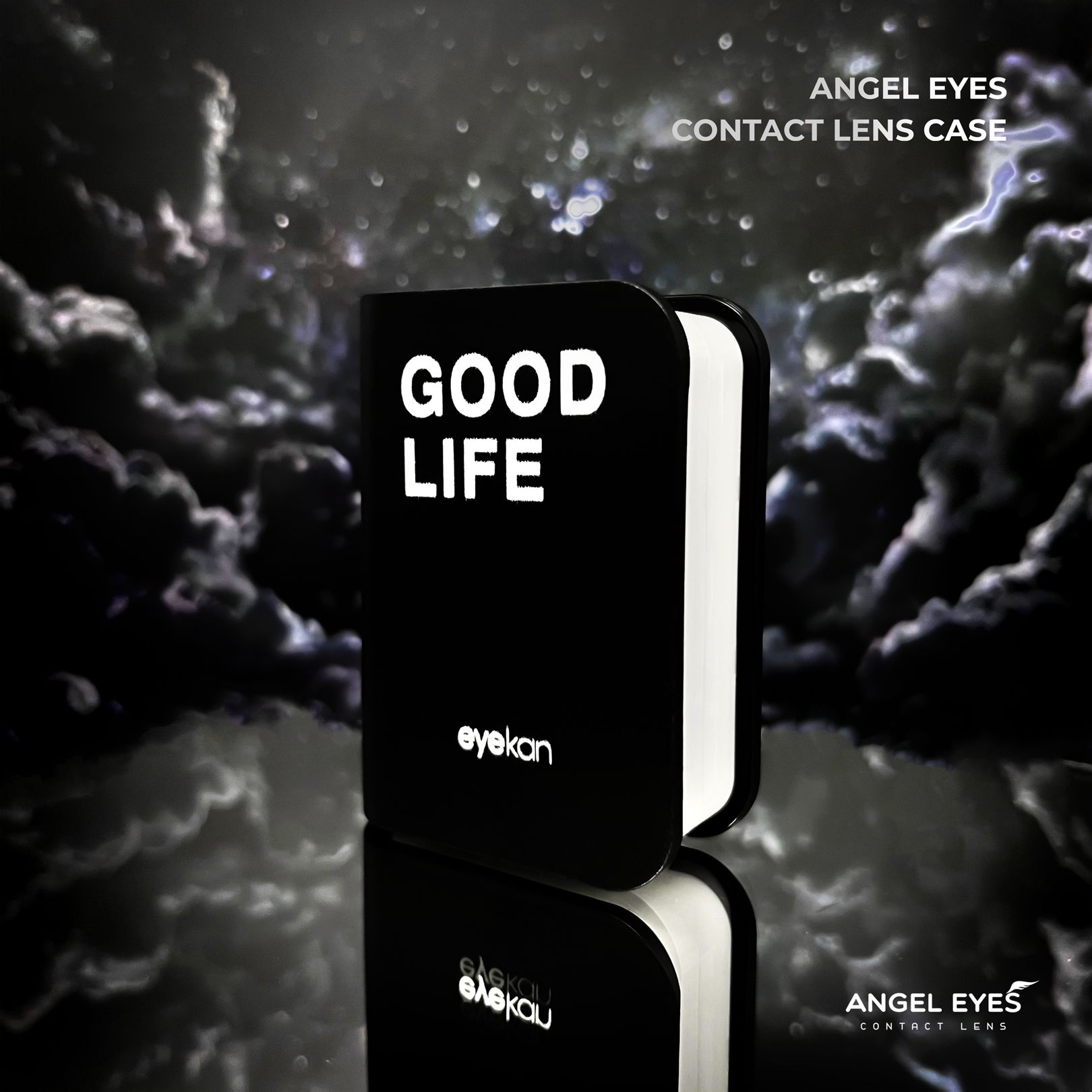 Khay đựng lens hình quyển sách GOOD LIFE