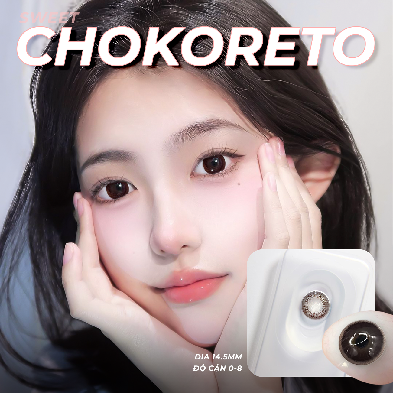 Kính áp tròng Silicone Hydrogel Limited Chokoreto
