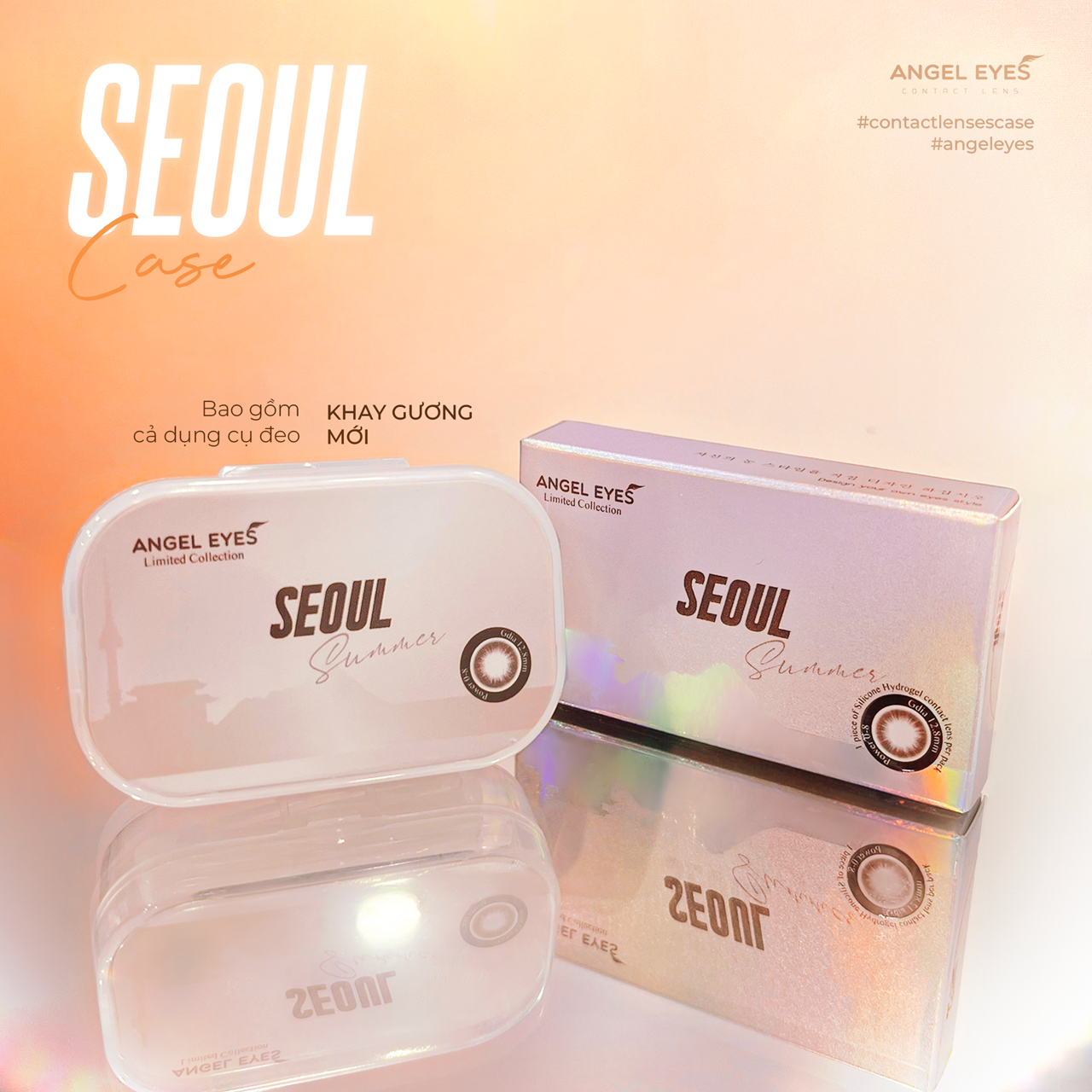 LENS NÂU SEOUL BROWN CHỐNG TIA UV