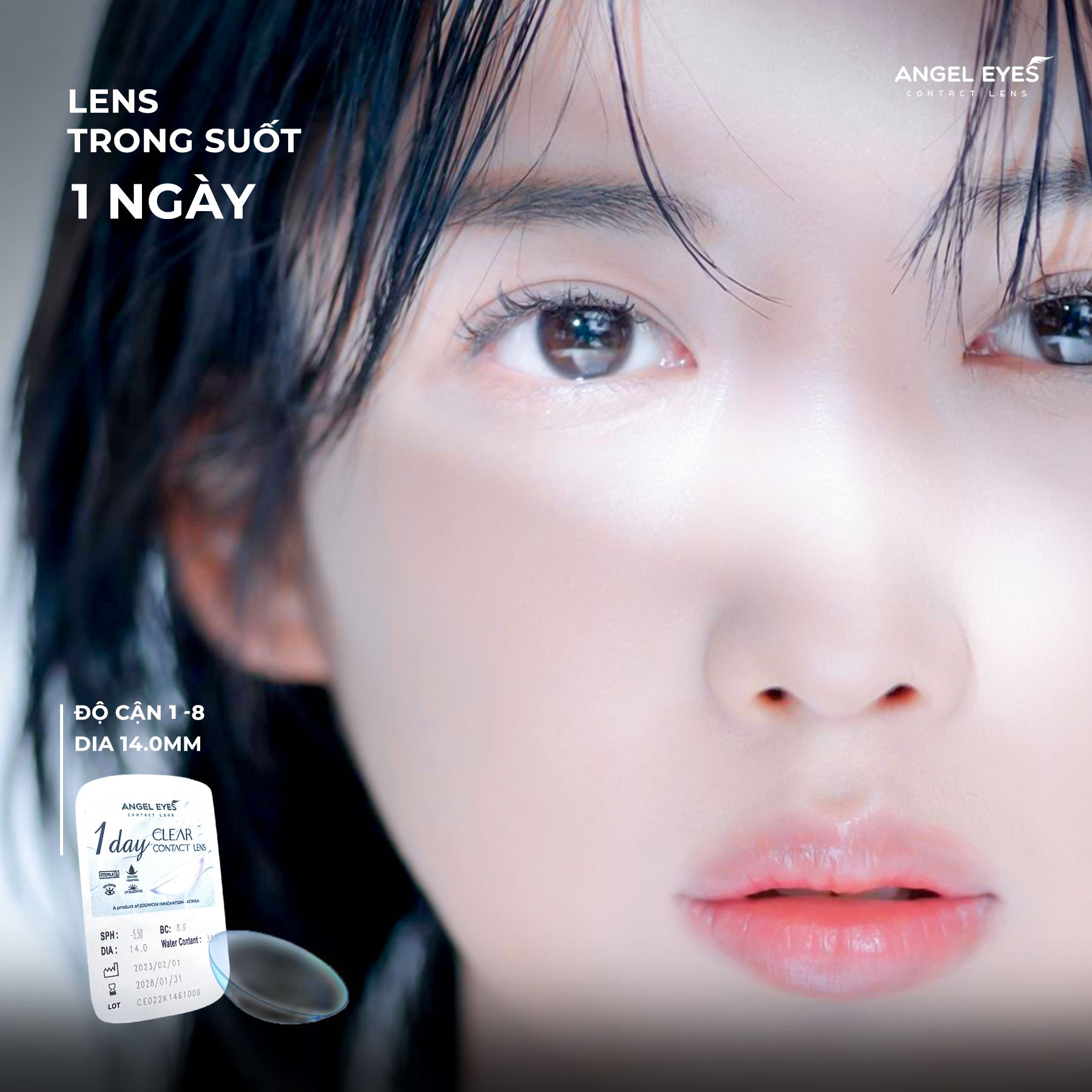 TRANSPARENT 1-DAY LENS | COLORLESS 1-DAY CONTACT LENS AGAINST BLUE LIGHT