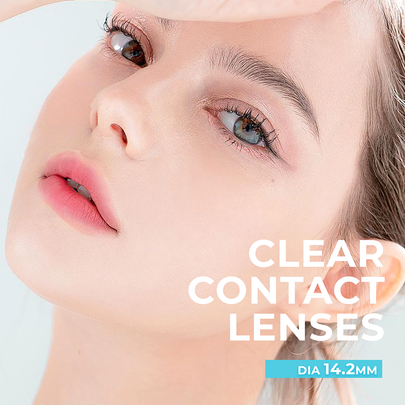 Lens trong suốt cận có độ từ 1-10 cho mắt thở cao cấp N’Rosa Angel Eyes phân phối | Chất liệu Silicone Hydrogel khoá ẩm