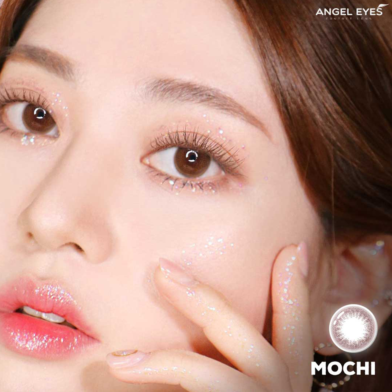 Kính áp tròng Mochi Brown
