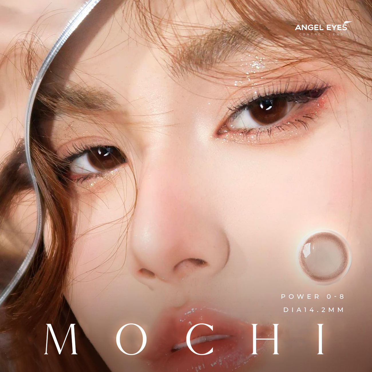Kính áp tròng Mochi Brown