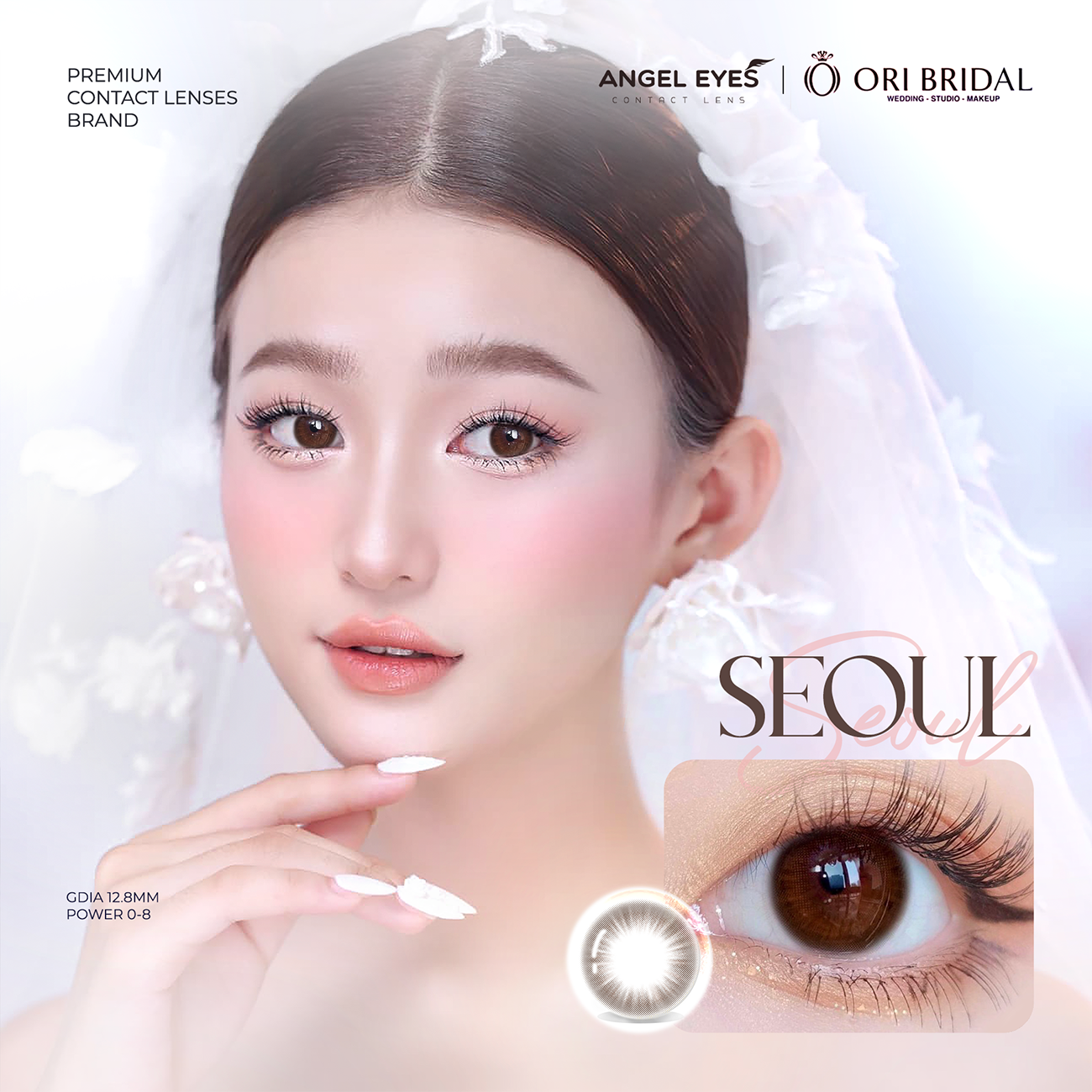 LENS NÂU SEOUL BROWN CHỐNG TIA UV