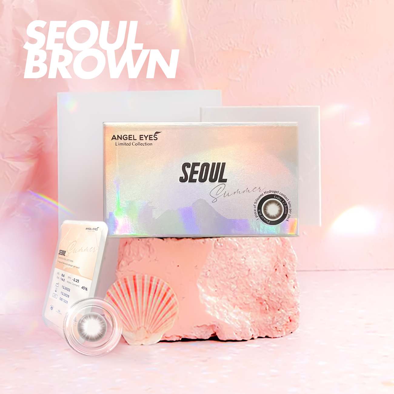 LENS NÂU SEOUL BROWN CHỐNG TIA UV