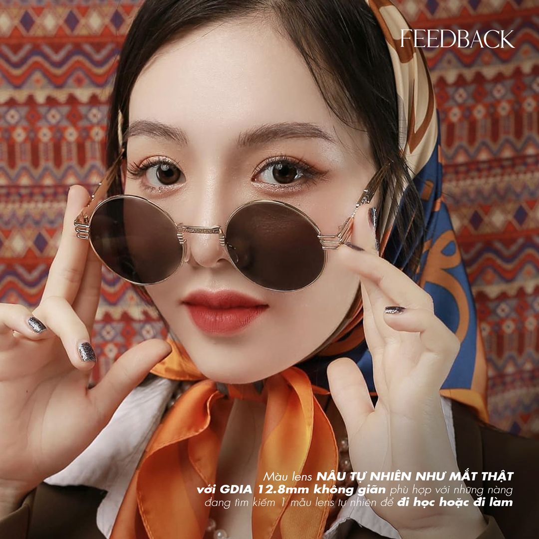 LENS NÂU SEOUL BROWN CHỐNG TIA UV
