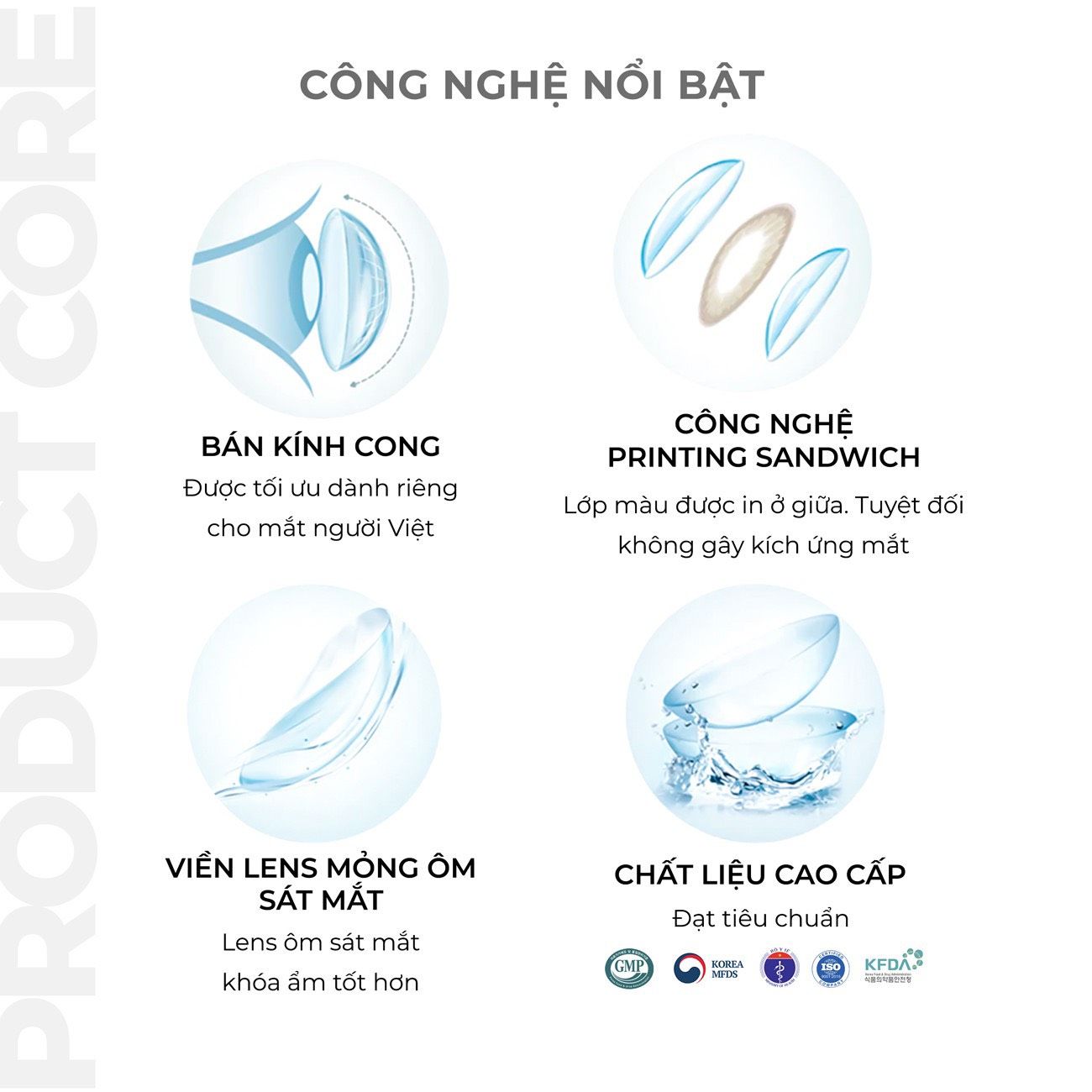 Lens nâu có độ cận Angel Eyes JEJU hiệu ứng loang màu như mắt ướt lens filter đang thịnh hành trên TikTok