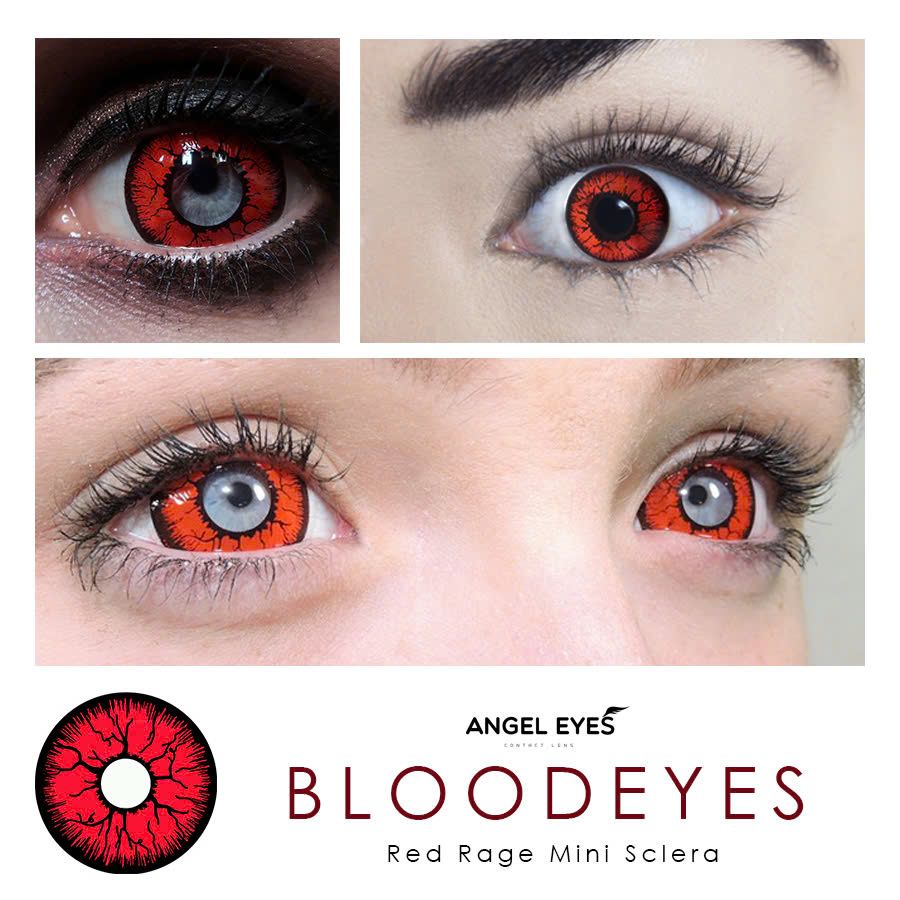 Kính áp tròng Cosplay Blood Eyes