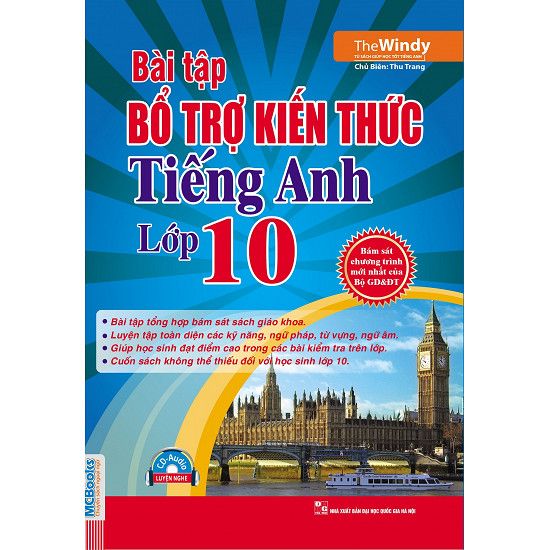 Bài Tập Bổ Trợ Kiến Thức Tiếng Anh Lớp 10